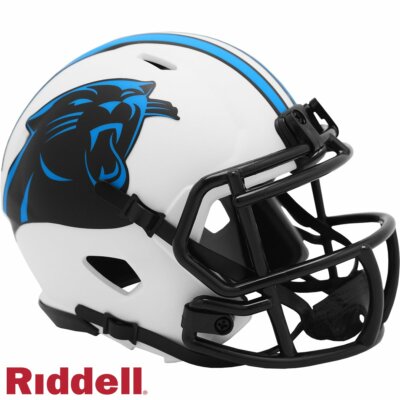 Carolina Panthers LUNAR Mini Football Helmet