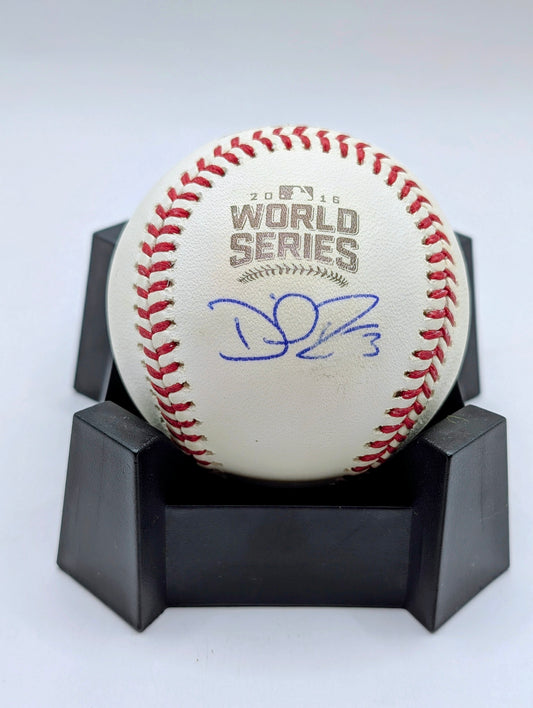 David Ross Signed Official World Series Baseball - Beckett