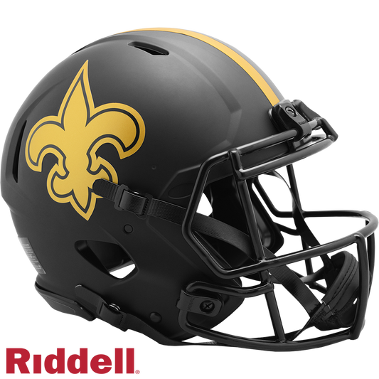 New Orleans Saints Eclipse Speed F/S Authentic Football Helmet