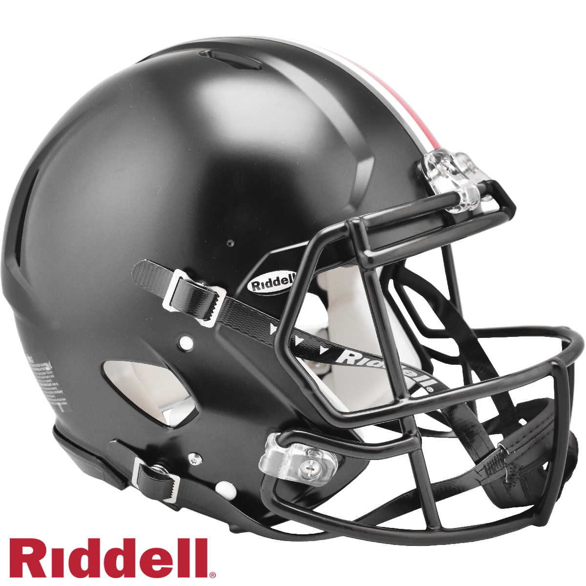 Ohio State Buckeyes Black F/S Authentic Football Helmet