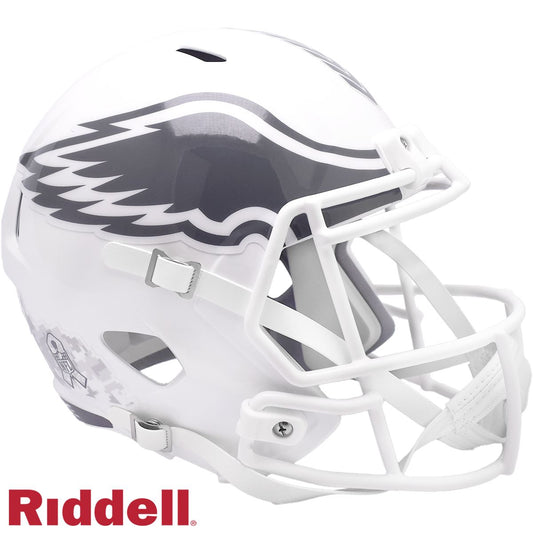 Philadelphia Eagles 2024 Salute to Service Riddell Speed Replica Football Helmet