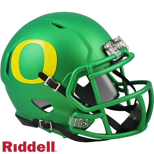 Oregon Ducks Mini Apple Green Football Helmet