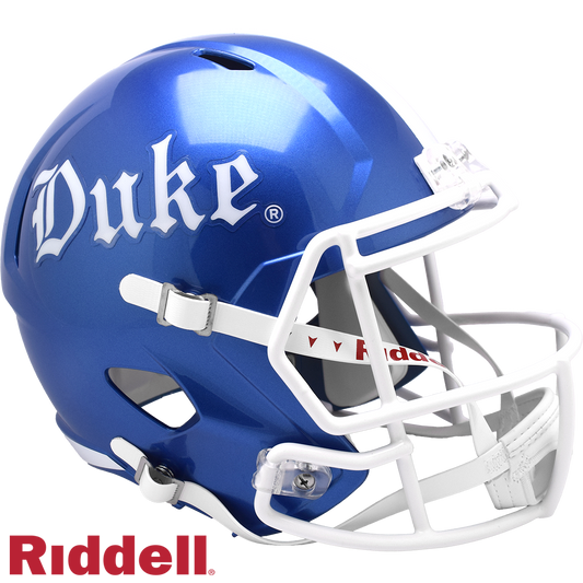 Duke Blue Devils Blue Gothic F/S Replica Football Helmet