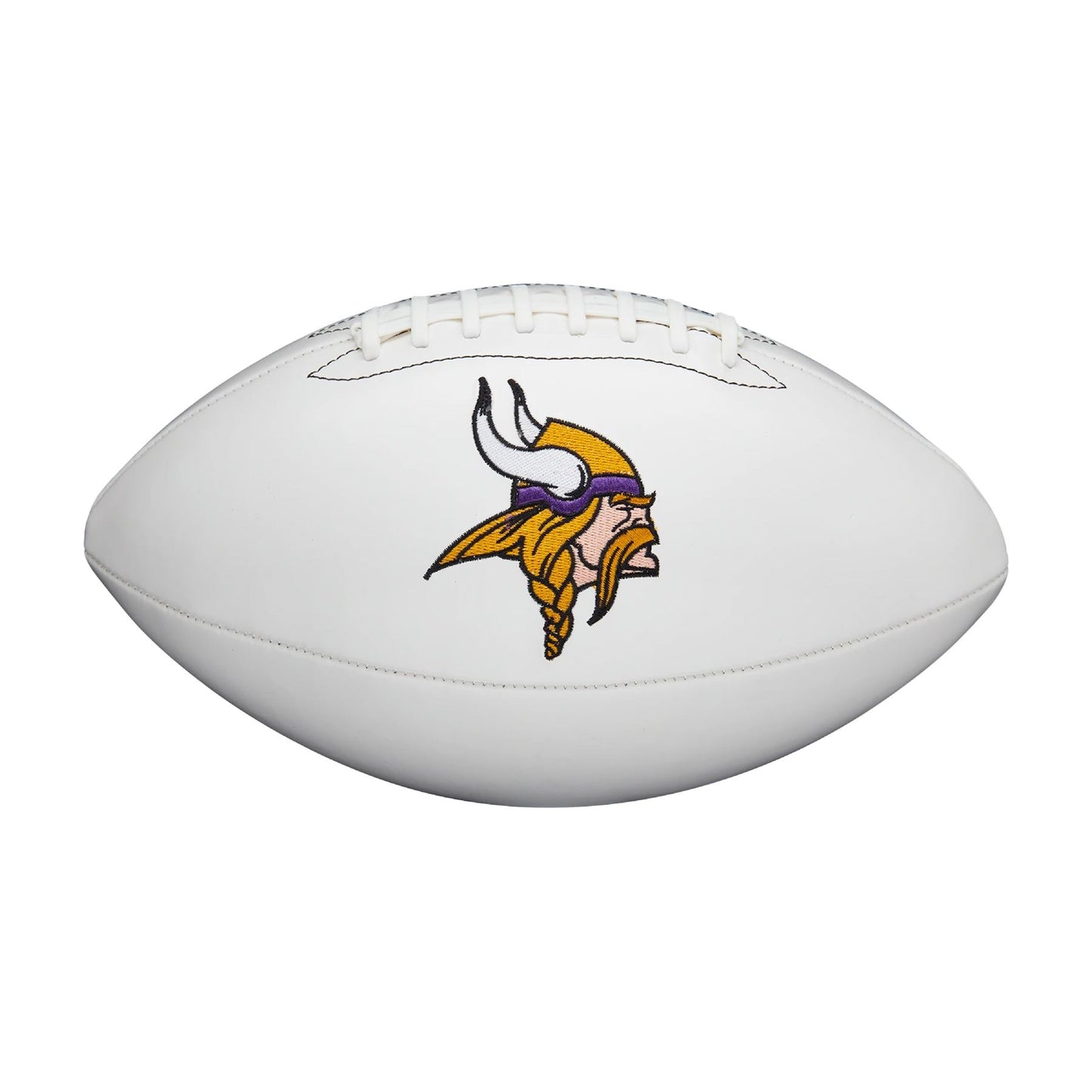 Minnesota Vikings Wilson Embroidered Logo Autograph Edition Football