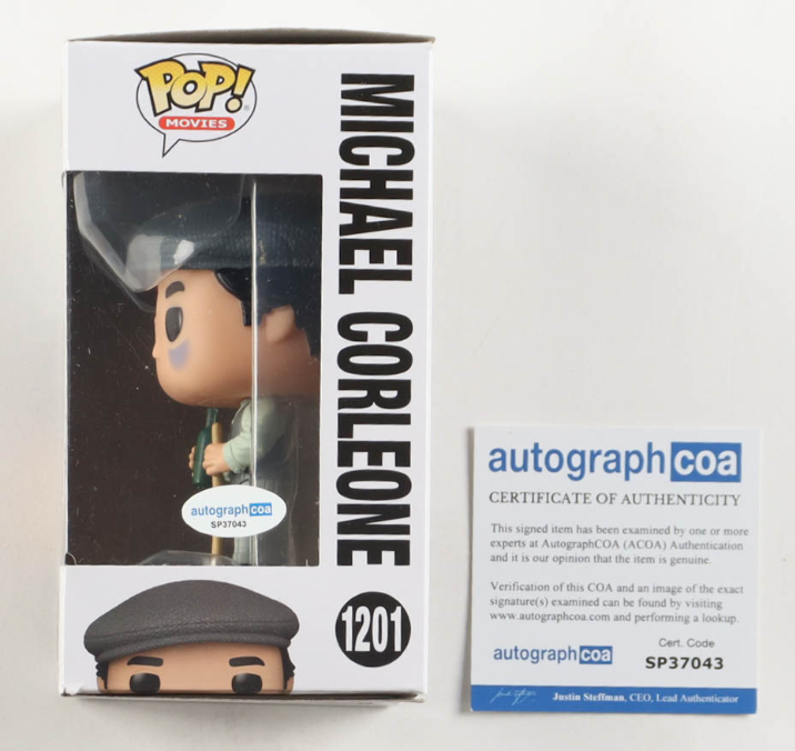 Al Pacino Signed "The Godfather: 50 Years" #1201 Michael Corleone Funko Pop! - ACOA