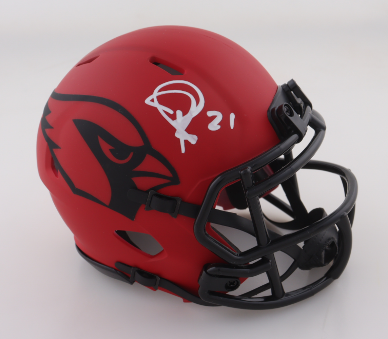 Patrick Peterson Signed Cardinals Rave Speed Mini Helmet - Beckett