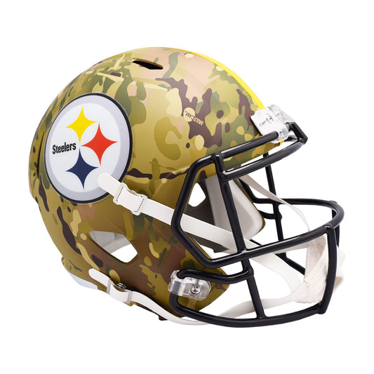 Pittsburgh Steelers CAMO Full Size Authentic Football Helmet