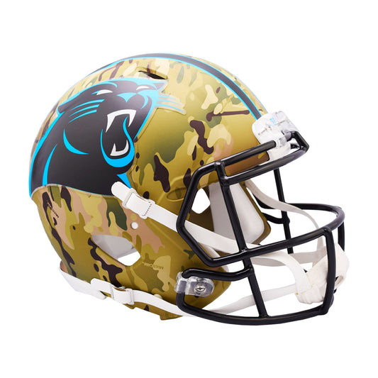 Carolina Panthers CAMO Full Size Authentic Football Helmet