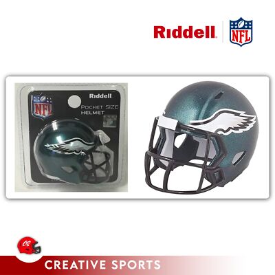 Philadelphia Eagles Speed Pocket Pro Football Helmet