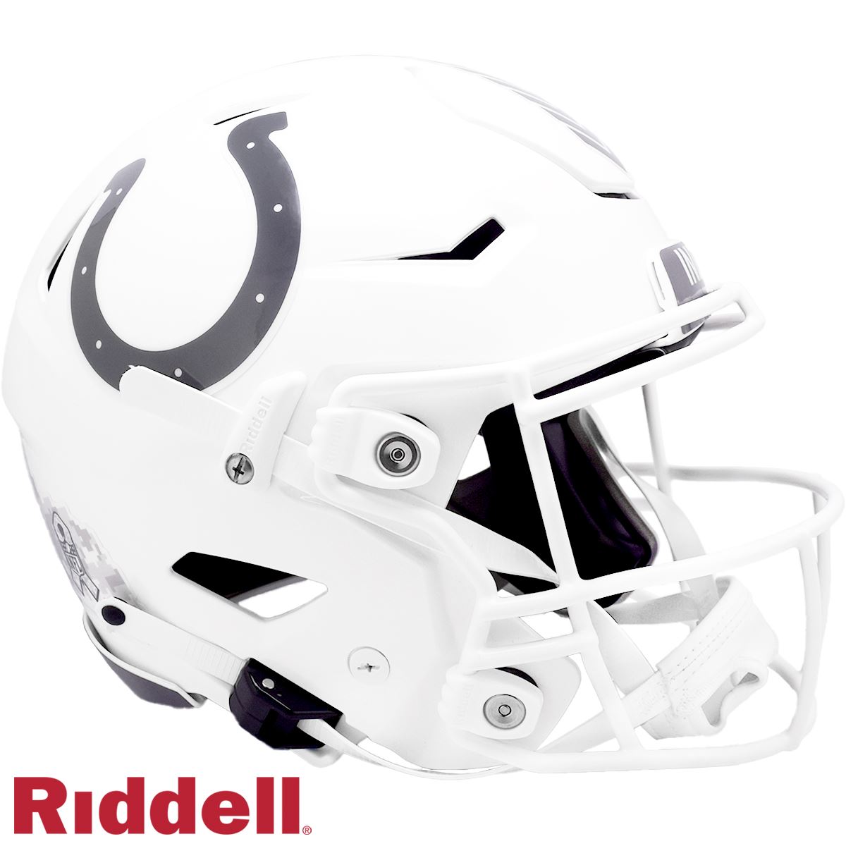 Indianapolis Colts 2024 Salute to Service Riddell SpeedFlex Authentic Football Helmet