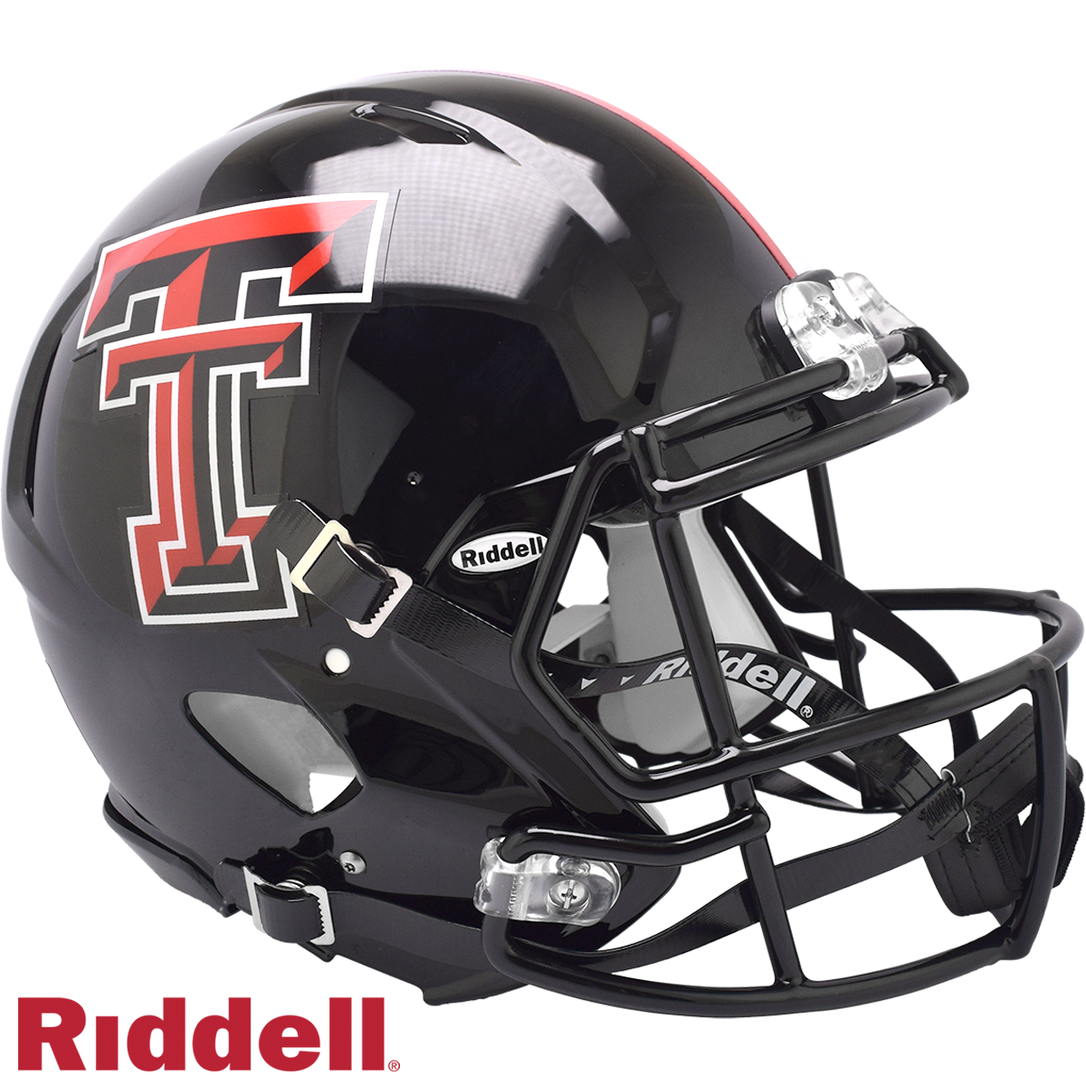 Texas Tech Speed Black F/S Authentic Football Helmet