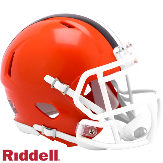 Cleveland Browns Primary Speed Mini Football Helmet