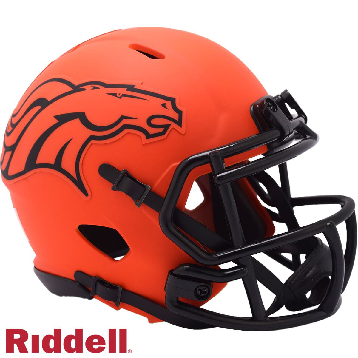 Denver Broncos RAVE Speed Mini Football Helmet