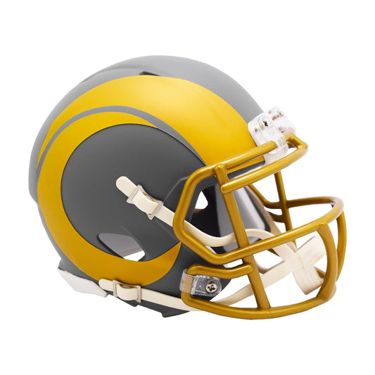 Los Angeles Rams SLATE Mini Football Helmet