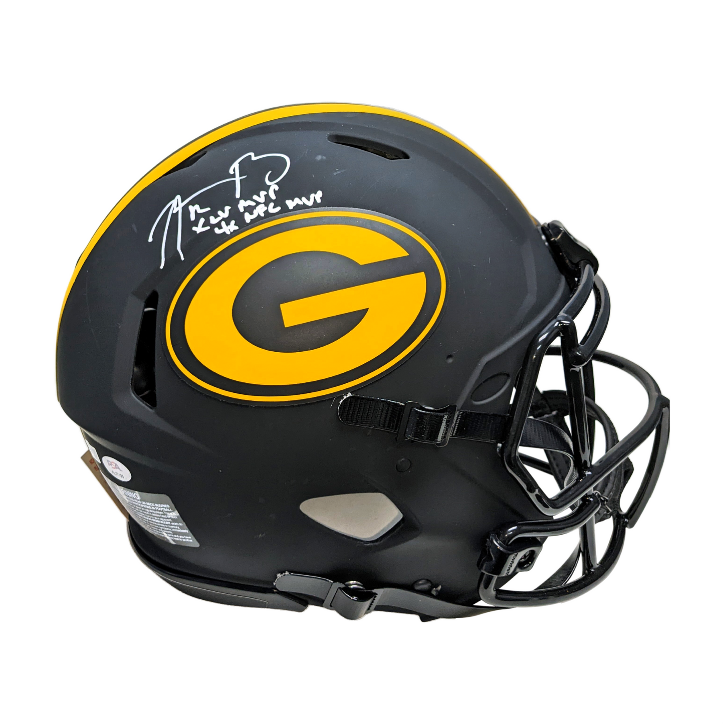 Green Bay Packers Helmets at the Packers Pro Shop