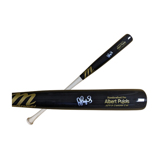 Albert Pujols Signed Marucci Game Model Bat - Beckett Authentication
