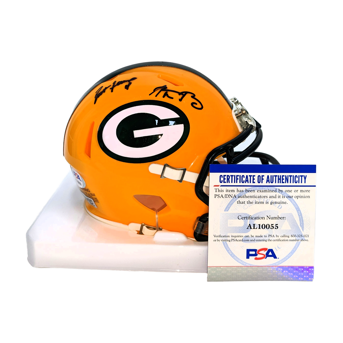 Aaron Rodgers Green Bay Packers Autographed Riddell Speed Mini Helmet