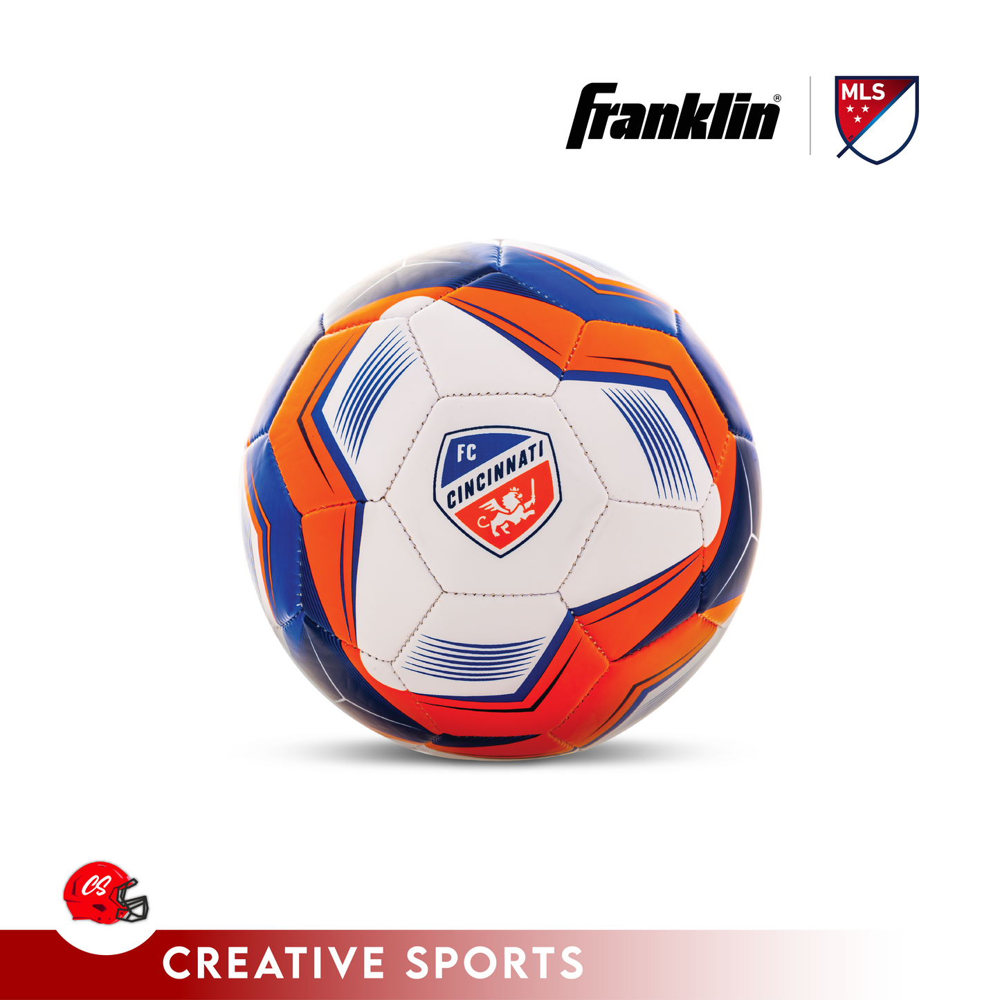 FC Cincinnati Size 5 Logo Soccer Ball