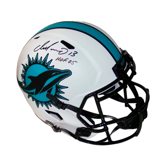 Dan Marino Signed Miami Dolphins Throwback Riddell Full Size Speed