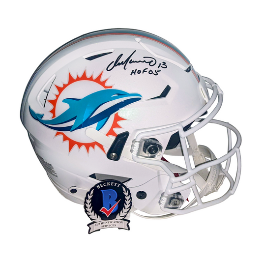 Dan Marino Miami Dolphins Autographed Riddell Lunar Eclipse Alternate Speed  Authentic Helmet with HOF 05 Inscription