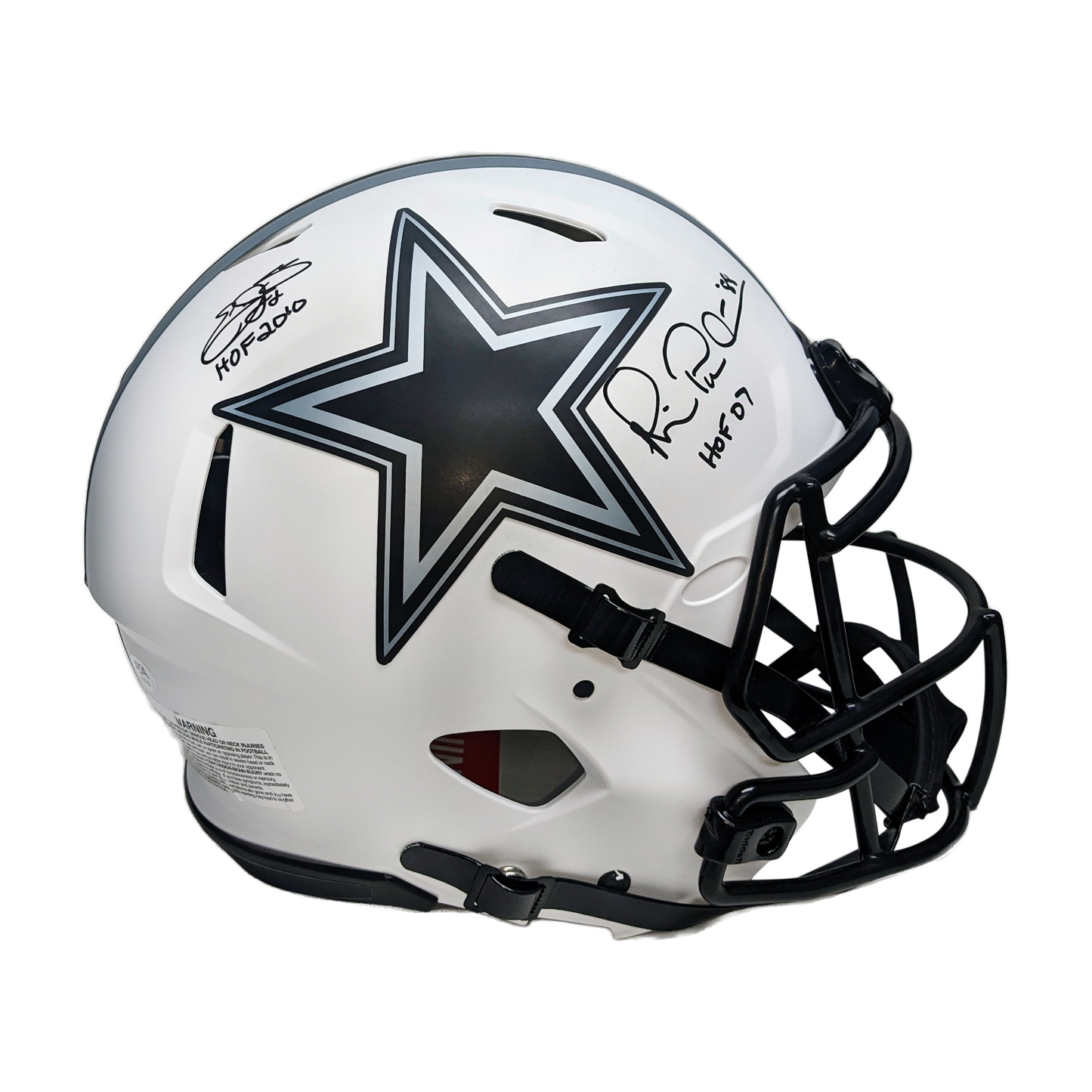 Emmitt Smith & Michael Irvin Autographed Hand Signed Dallas Cowboys Lu –  Creative Sports