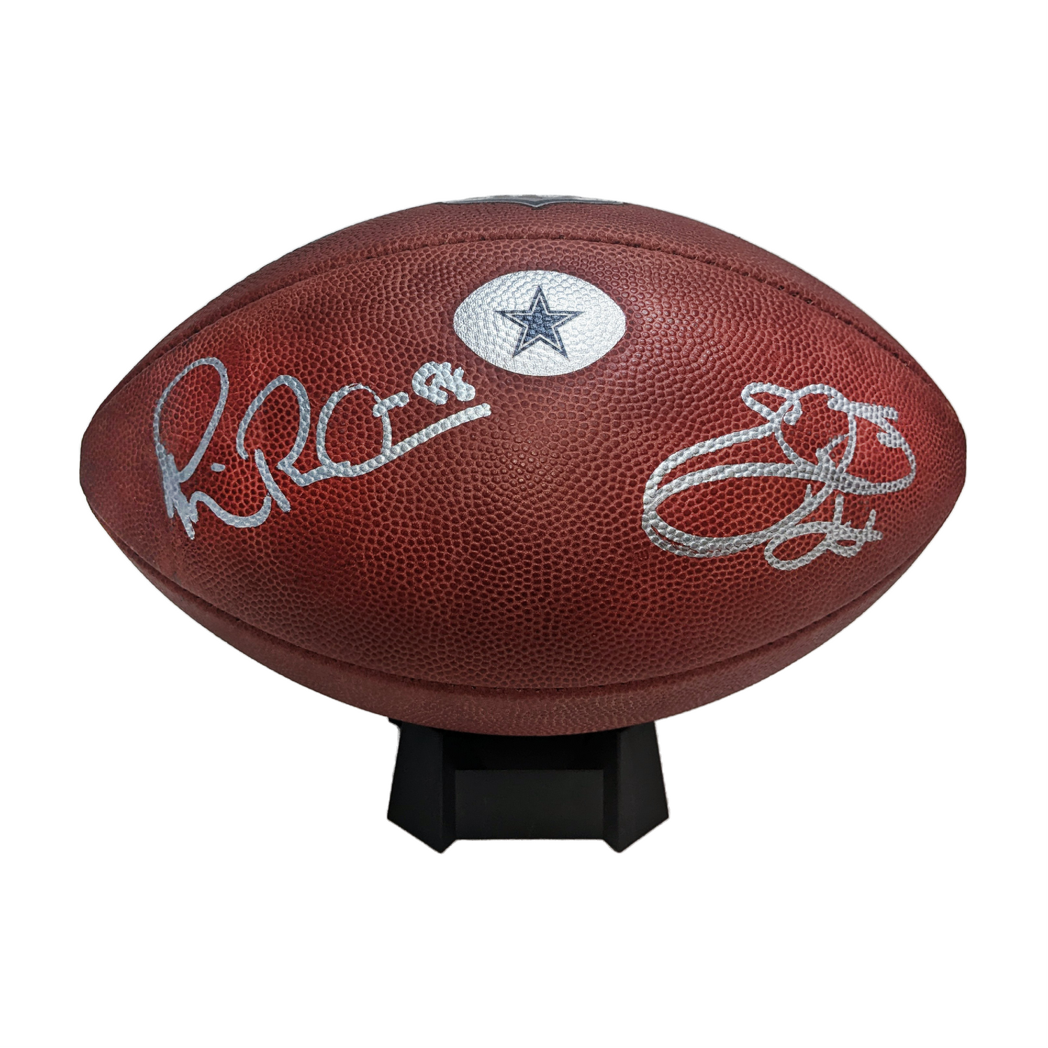 Emmitt Smith and Michael Irvin Autographed Hand Signed Official Wilson –  Creative Sports