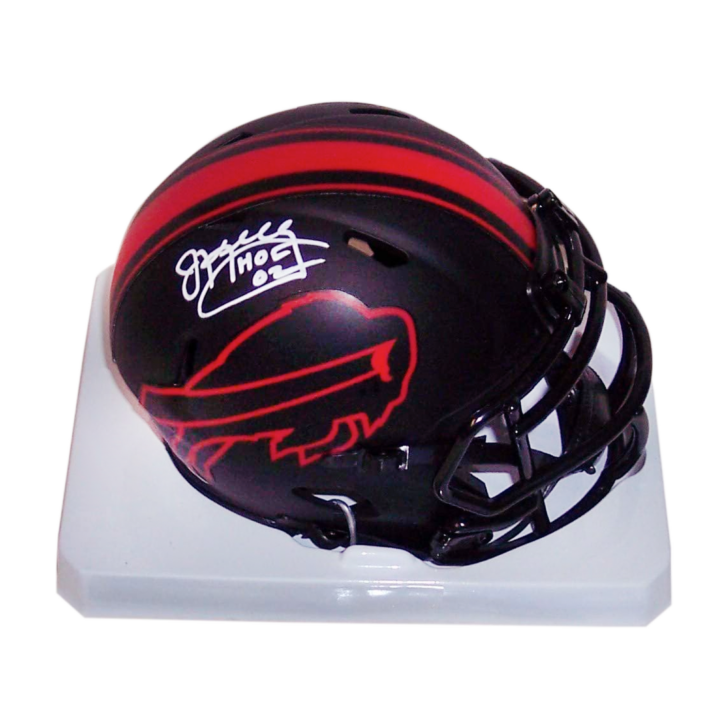 Jim Kelly Autographed Buffalo Bills Flash Speed Mini Helmet - JSA