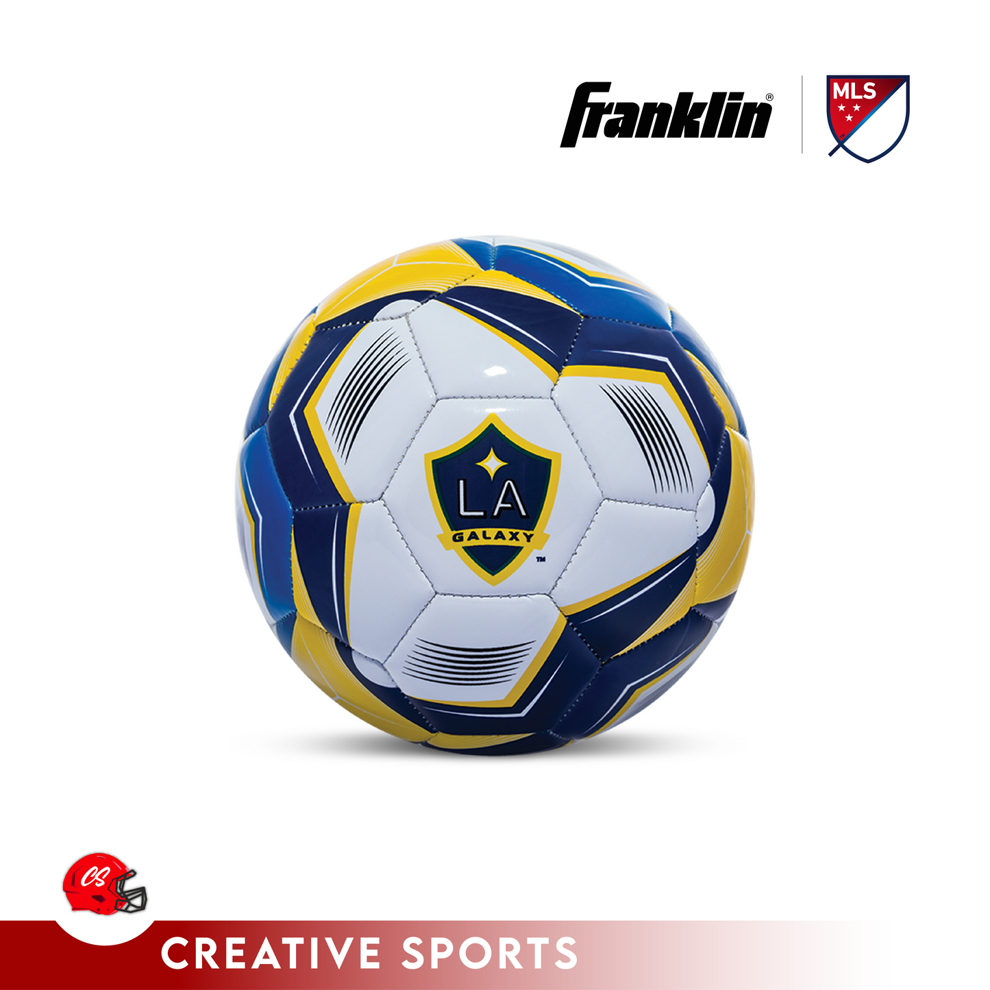 Los Angeles Galaxy Size 5 Logo Soccer Ball