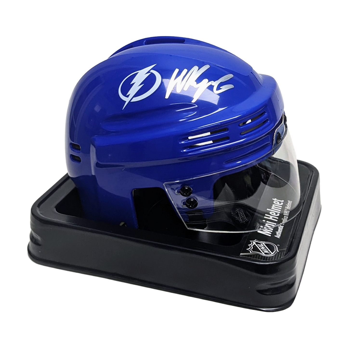 Nikita Kucherov Autographed Hand Signed Tampa Bay Lightning Mini Hockey  Helmet - FAN