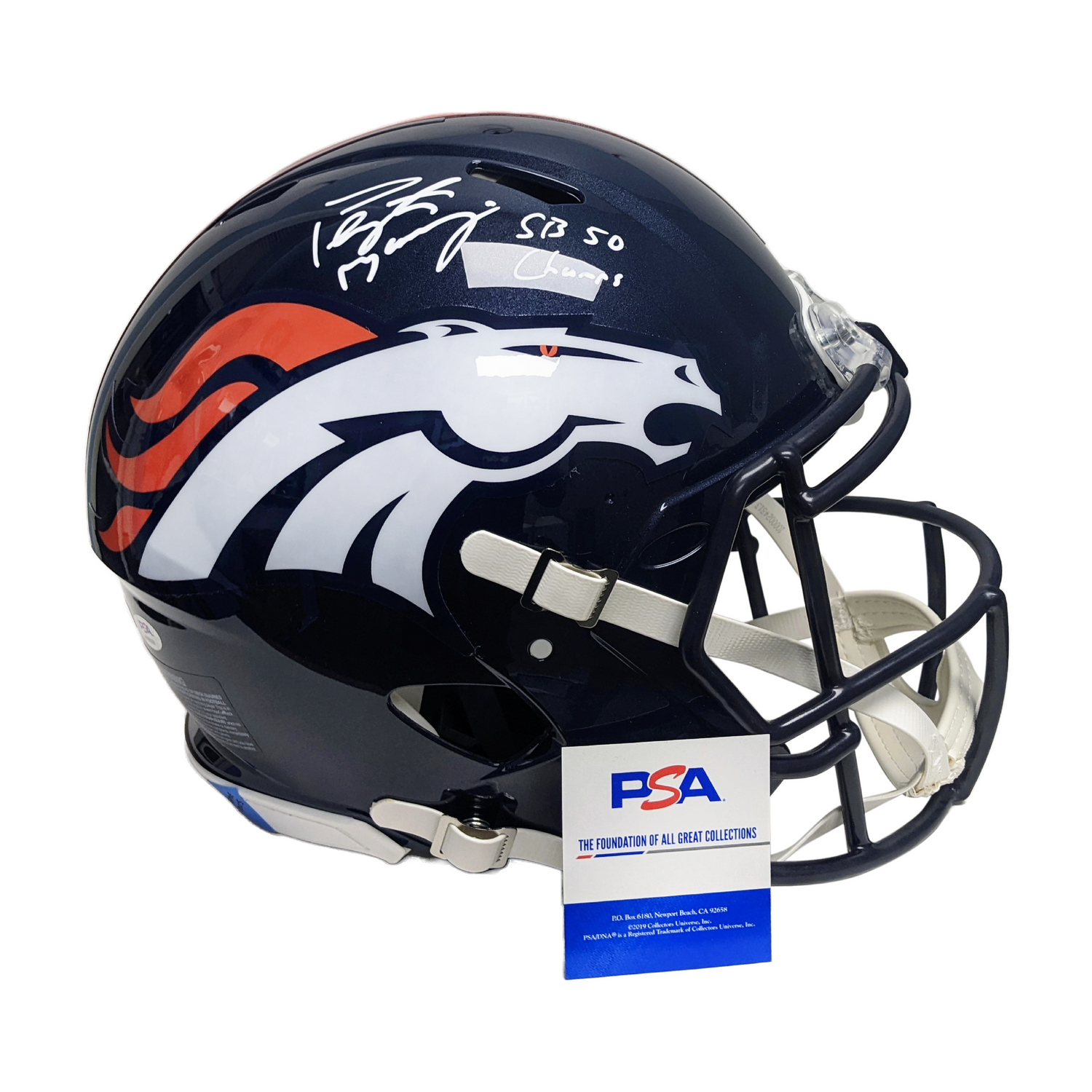 Peyton Manning Autographed Hand Signed Denver Broncos Full Size