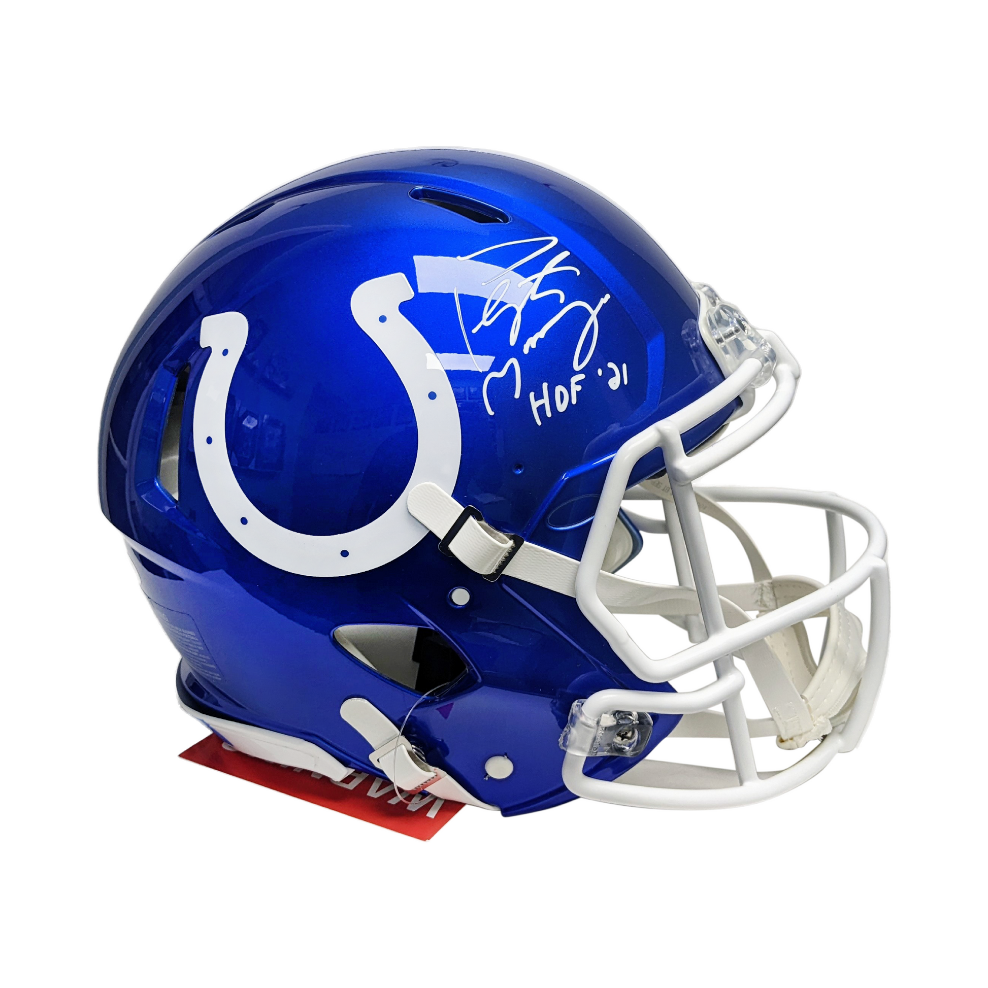 Peyton Manning Autographed Hand Signed Indianapolis Colts Flash Full Size Authentic NFL