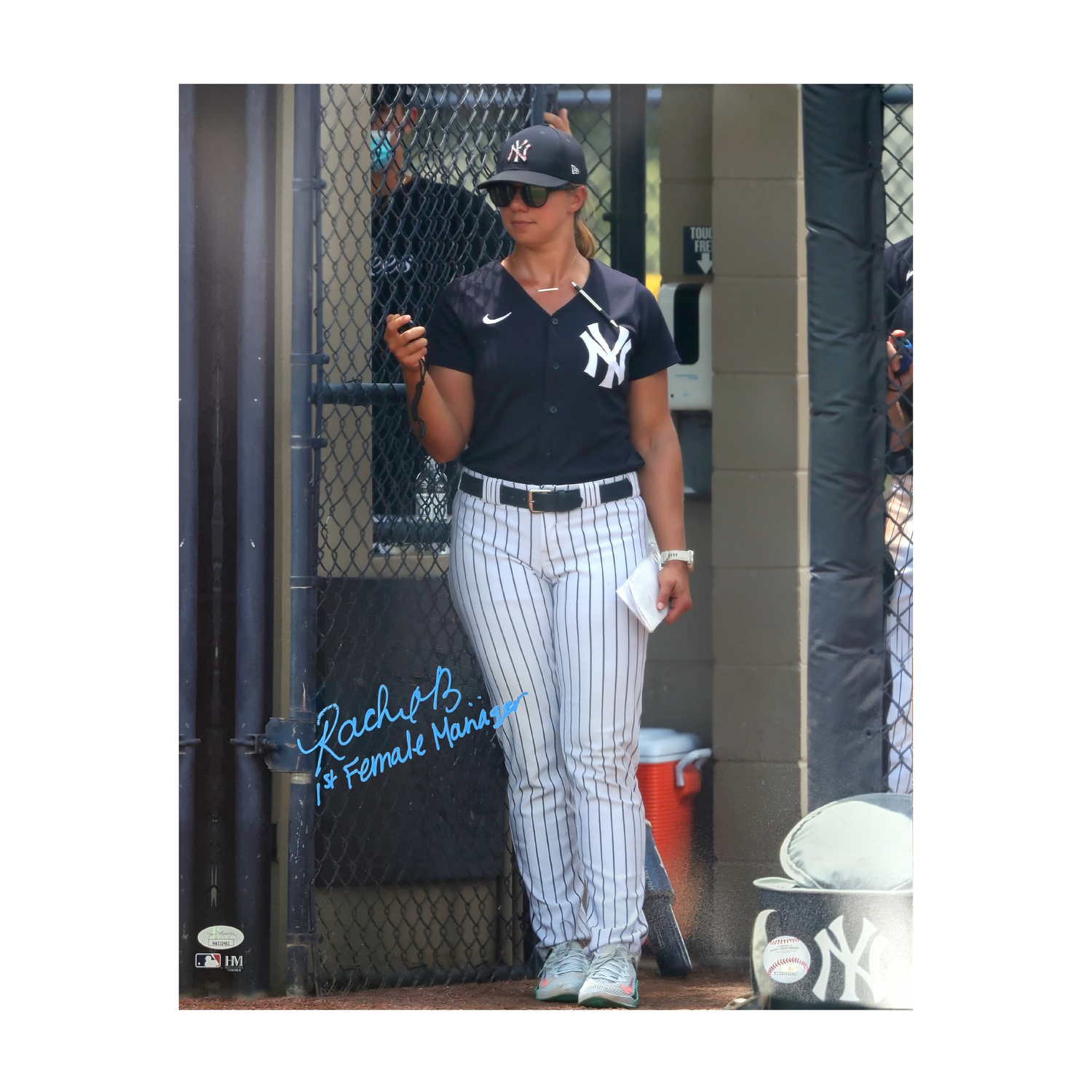 Rachel Balkovec New York Yankees Autographed 16x20 - JSA