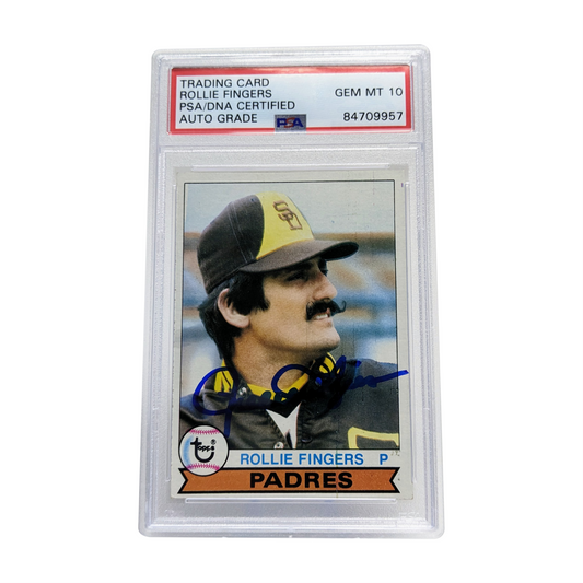 Rollie Fingers MLB Memorabilia, Rollie Fingers Collectibles, Verified  Signed Rollie Fingers Photos