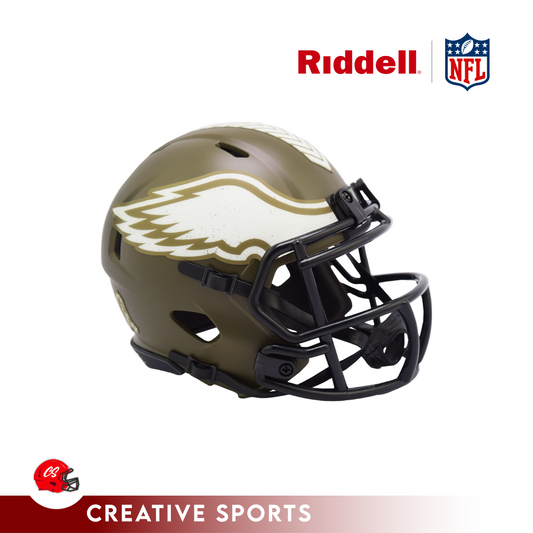 Philadelphia Eagles Salute to Service Riddell SpeedFlex Authentic Football Helmet