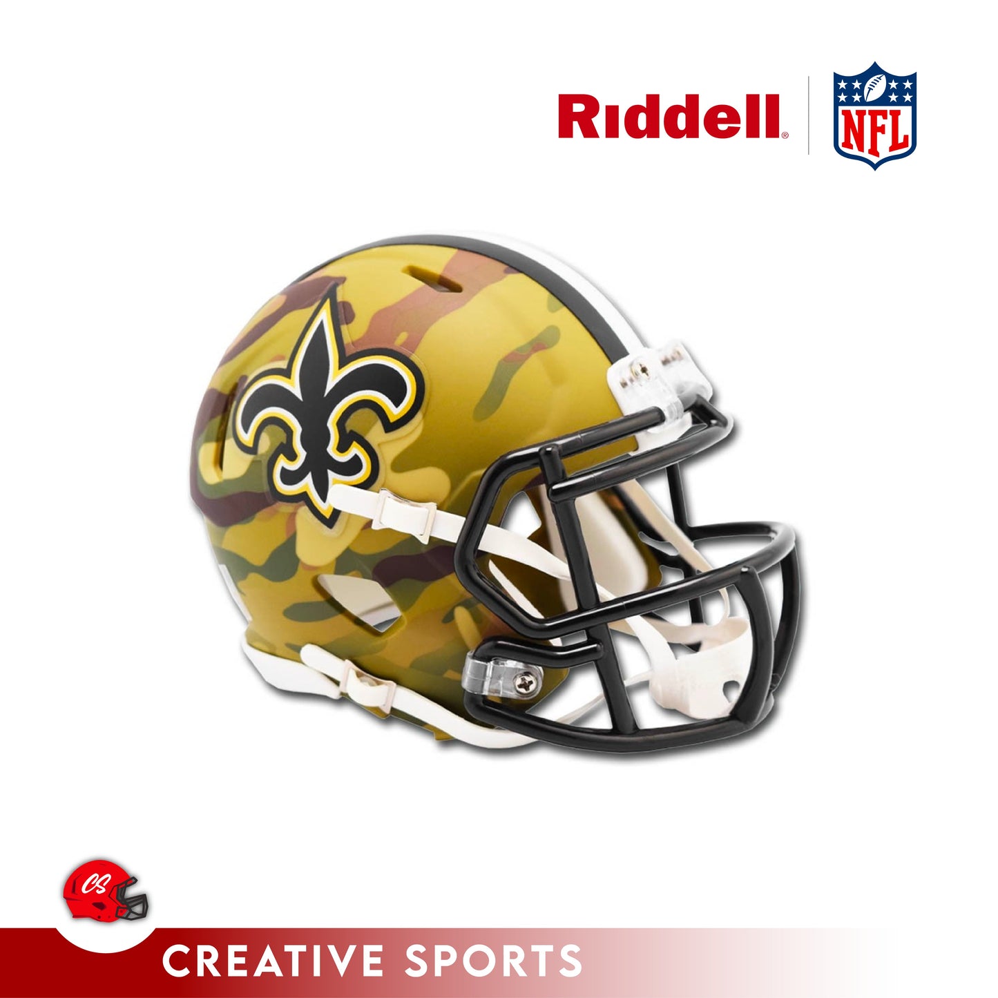 New Orleans Saints Nfl American Football Team Logo Camouflage