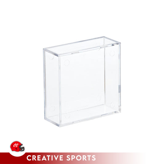 BallQube Hockey Puck Display Case - Holder - Pack of 2