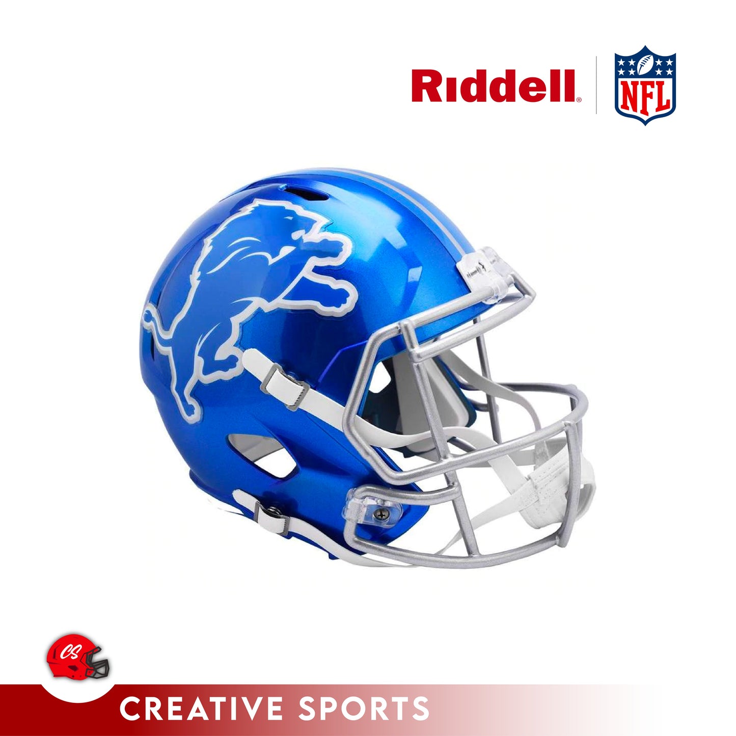 Riddell NFL Kansas City Chiefs Full Size Speed Replica Football Helmet