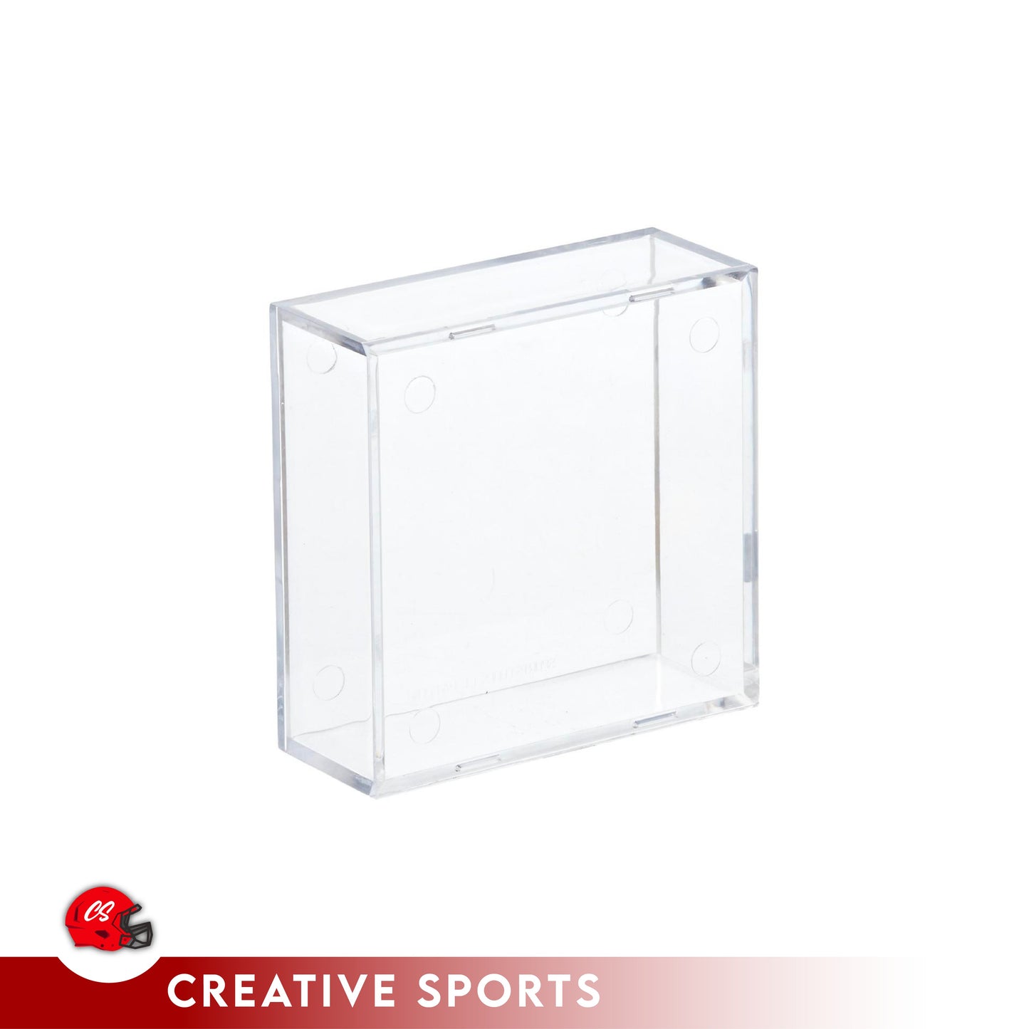 BallQube Hockey Puck Display Case Cube Qube - Holder - Pack of 12