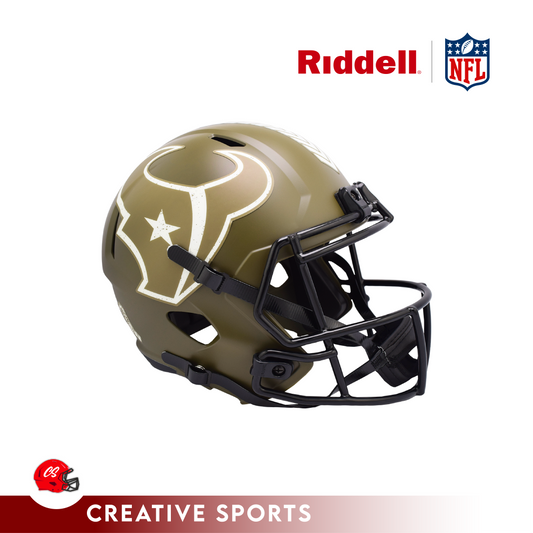 Houston Texans Salute to Service Speed Replica Helmet